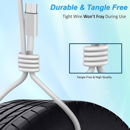 Micro USB Lead For Samsung Phone Android Data Sync Long Charger Cable 1M 2M 3M - Picture 19 of 25