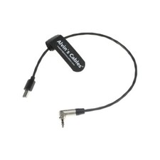 3.5mm TRS to Micro USB Timecode Cable for Tentacle SYNC for Sony FX3 35cm 13.8in