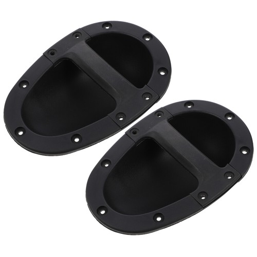 2 Pcs Guitar Cabinet Speaker Handle Set Amp Accessory Recessed Handles