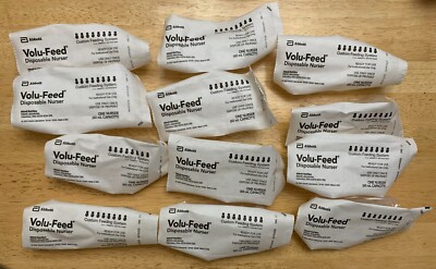 Volu-Feed Plastic Disposable Nurser by Abbott Nutrition - Lot of 12