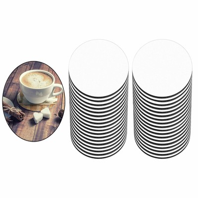 36 Stück 10CM Sublimation leere Untersetzer leere Tassenmatte