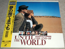 Wim Wenders UNTIL THE END OF THE WORLD William Hurt JAPAN LASERDISC 3LD NTSC