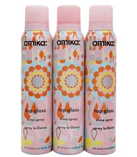 Amika Top Gloss Shine Spray 4.8 oz. - "Set of 3"
