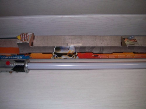 Star Wars Ultimate FX Lightsaber Lichtschwert Obi-Wan Kenobi 2014 Jedi blau ovp - Bild 5 von 5