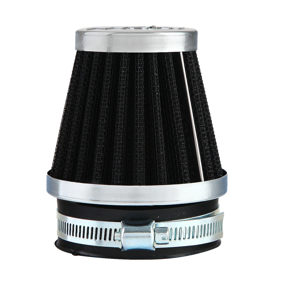 Limpiador de filtros de aire cónicos de entrada de aire frío de 52 mm 4 piezas para motociclista Foto 4 de 4