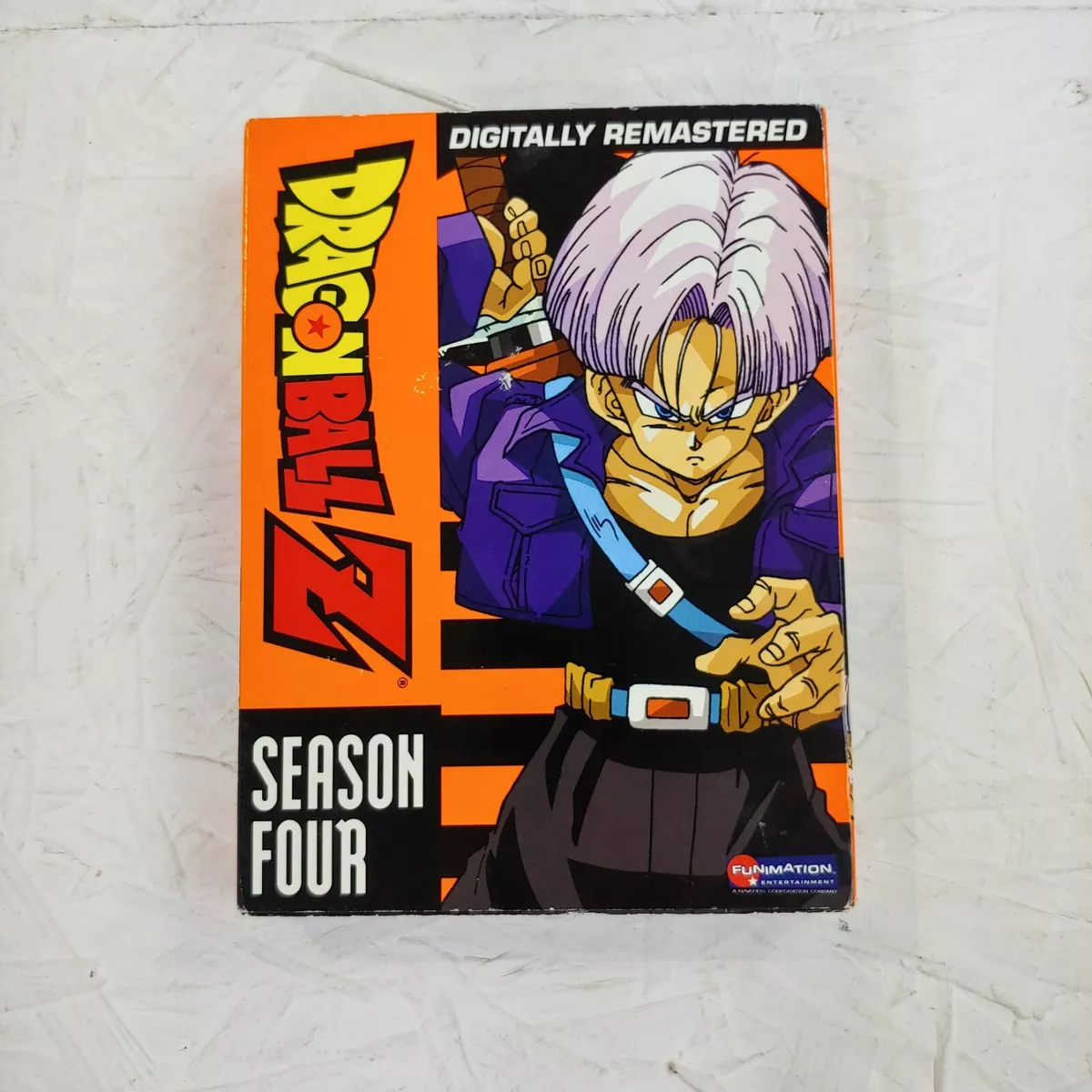 Dragon Ball Z: Remastered Uncut Season 4 DVD garlic trunks Android saga 6  disc