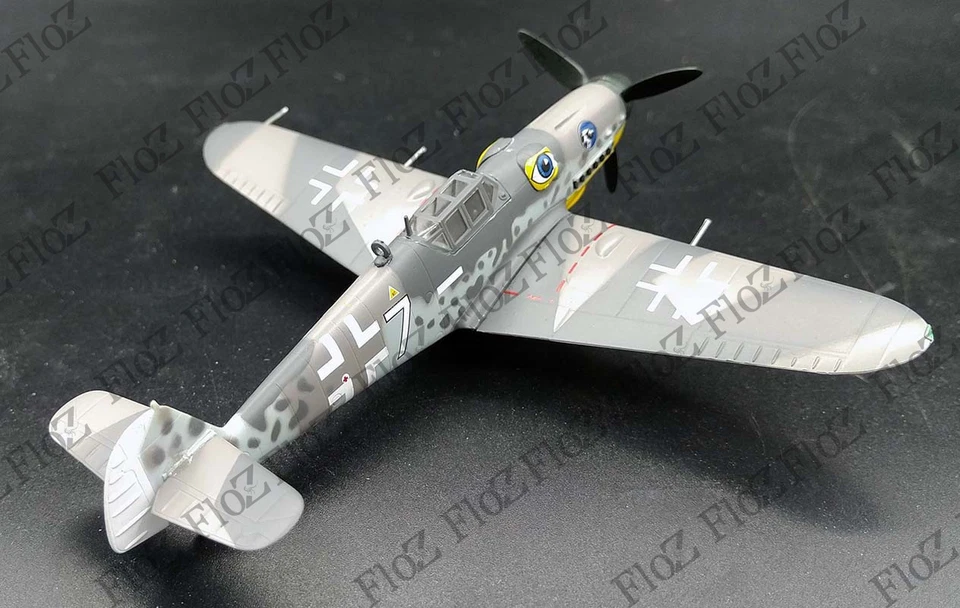 WWII BF109 G-6  Me 109 IV JG.51 1943 Yugoslavia 1/72 finished plane Easy model - Image 3 of 4
