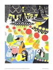 Moomin Poster Amusement Park Tove Jansson 24 x 30 cm