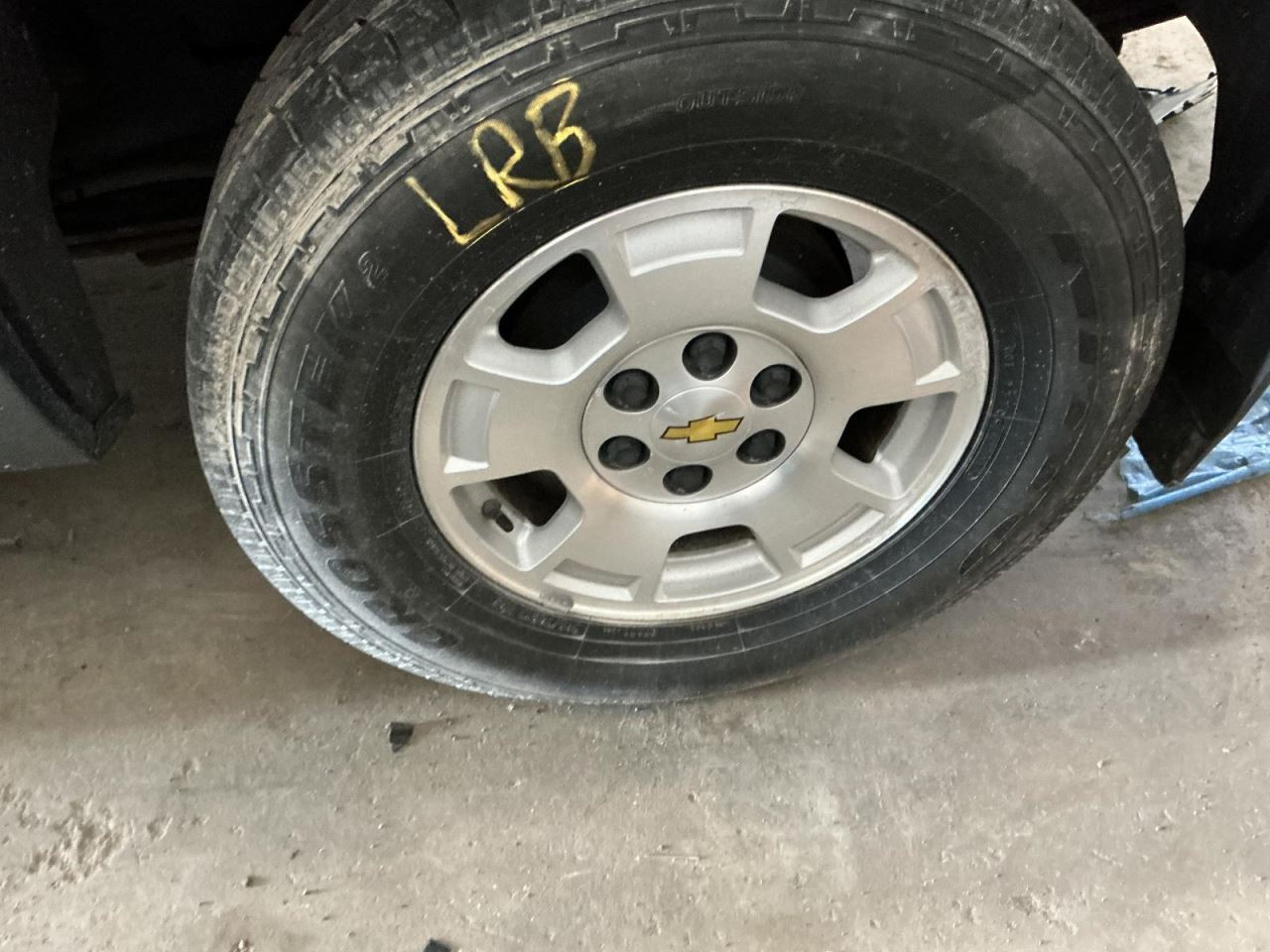 Wheel 17x7-1/2 Aluminum 5 Spoke Opt P46 Fits 07-14 SUBURBAN 1500 4777669