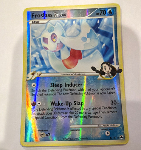Nintendo Froslass GL 6/111 Rising Rivals (2009) Reverse Holo 70 HP SP English