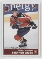 2003-04 Pacific Exhibit Yellow Back Stephen Weiss #65 nq3