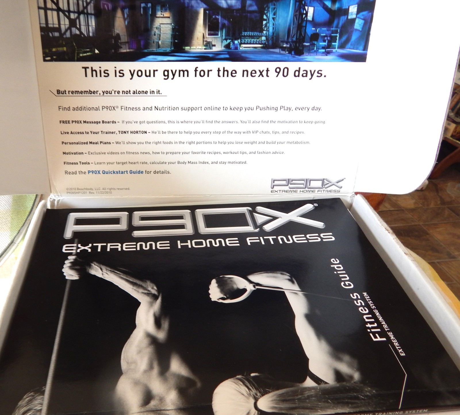 Beachbody Product P90X Extreme Home Fitness Set - New in Box FREE SHIP