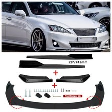 Fits 11-13 Lexus Is250 Is350 Front Bumper Lip Spoiler Body Kit Sideskirt Rear