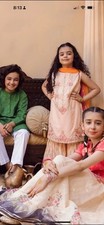 Pakistani Kids Girls eid and partywear designer dress 10 years