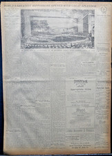 1905 New York Newspaper Page - Opening of World's Greatest Hippodrome