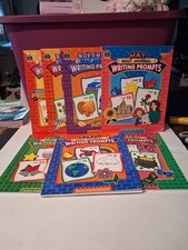 Daily Journal Writing Prompts, K-2, 8 book lot, Teacher resources Homeschool New