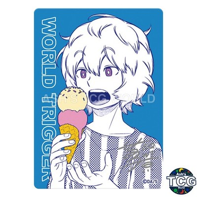 World Trigger NatsuComi 2026 Metakira Card Yuma Kuga Promo Daisuke Ashihara