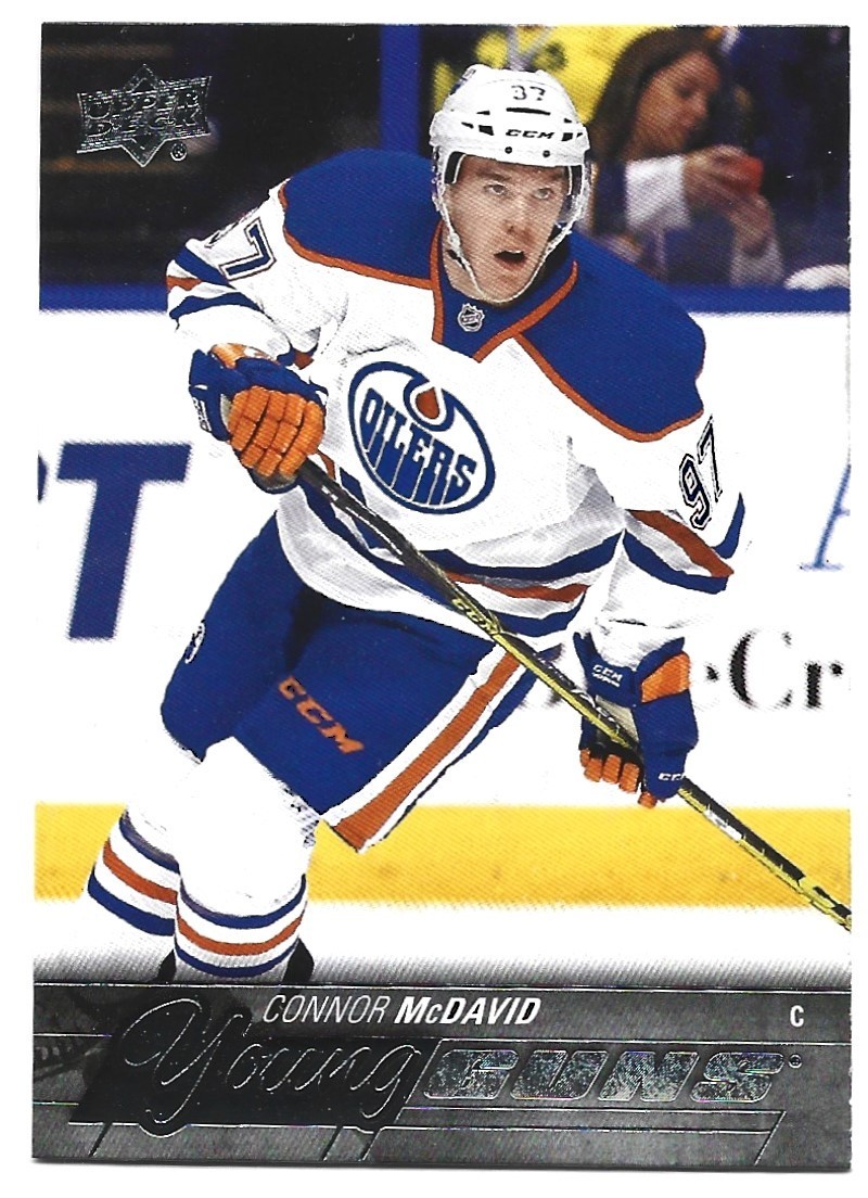2015-16 Upper Deck Series 1 Young Guns #201 Connor McDavid RC