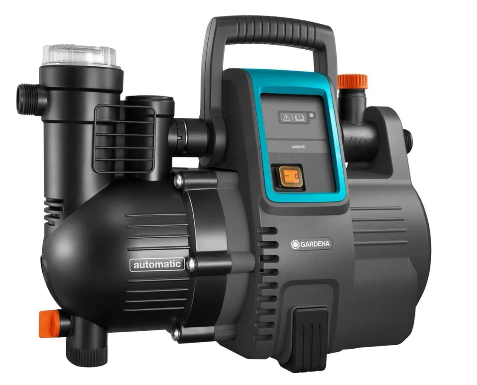 Gardena Hauswasserautomat 4000/5E Energiespar-Pumpe 4000 l/h geräuscharm