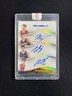 2024-25 Immaculate Quad Auto Zach Edey Matas Buzelis 2/10 Gold RC Encased WU89