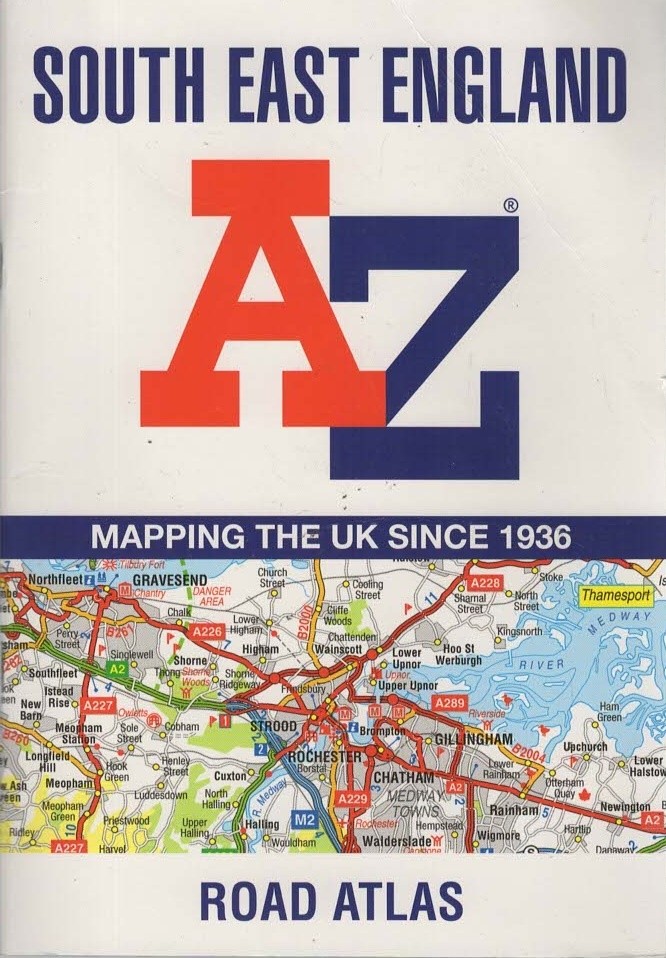South East England Regional A-Z Road Atlas - Good - Paperback
