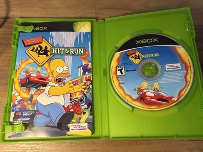 The Simpsons Hit and Run (Microsoft Xbox, 2003) Manual Complete CIB
