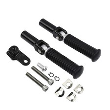 Passenger Footpegs Male Mount Bracket Kit for Harley Softail FLSTSB 2008 2011
