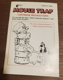 Atari 2600 Game Mouse Trap CIB Complete In Box 