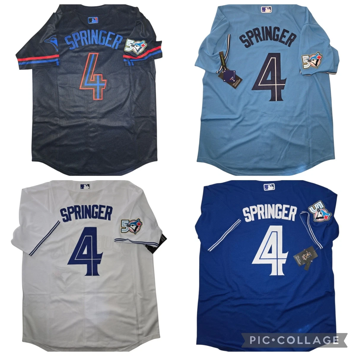 Preços baixos em Toronto Blue jays Camisas de fãs da MLB | eBay