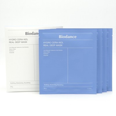 Biodance Hydro Cera Nol Real Deep Mask 34g x 4ea K-Beauty