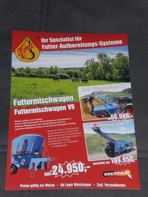 HIMEL Trailed and Self Propelled Feed Mixer Leaflet (12256)