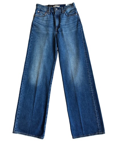 Levi's Premium Women's Ribcage Wide Leg Jeans Size: 27 x 34