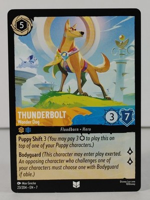 Thunderbolt - Wonder Dog - Archazia's Island - Lorcana - #23 - singles