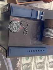 Breitling Superocean Heritage 46mm Chrono A13320 Blue Dial w/ 2 Bands *Engraved* 2