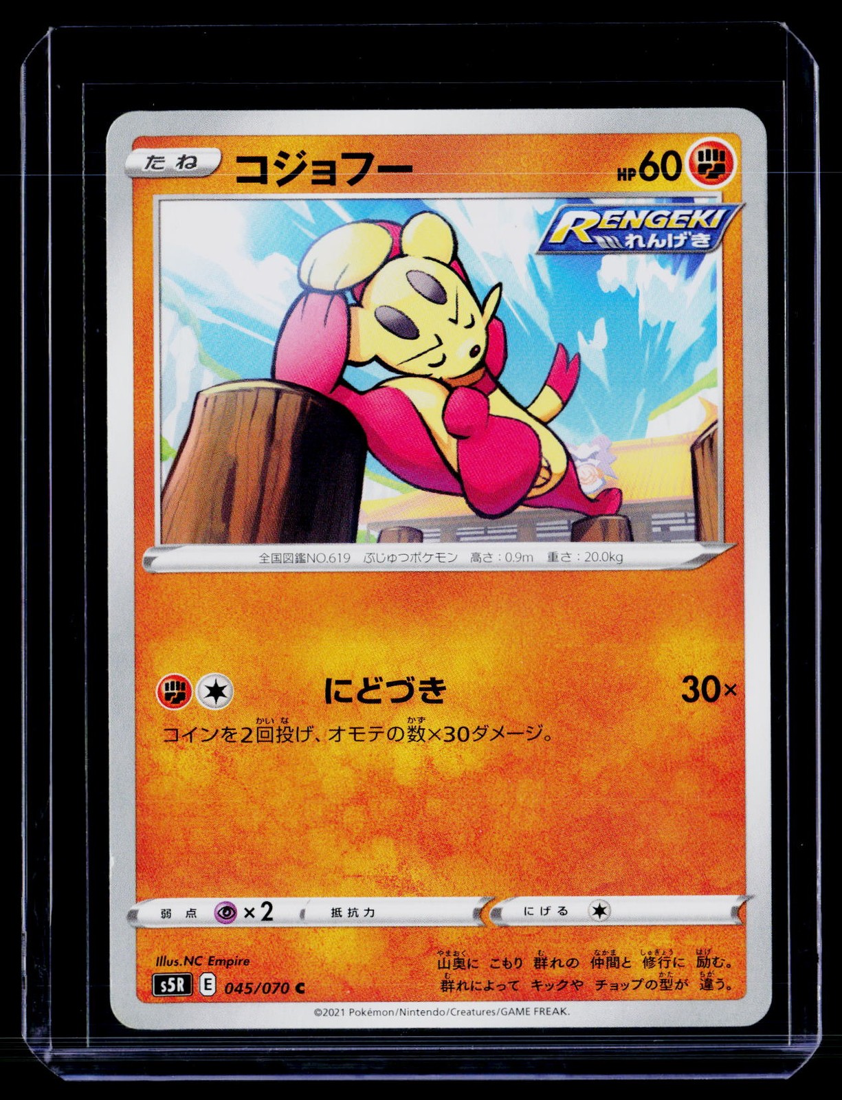S5R: Rapid Strike Master #045/070 Mienfoo P34