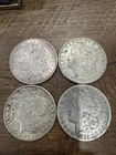 Morgan Silver Dollar Lot Of 4
