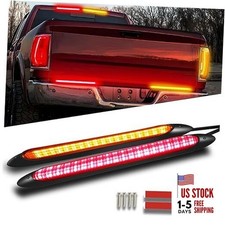 14in Brake Light Strip Dynamic Sequential Flowing Turn Signal Light Amber