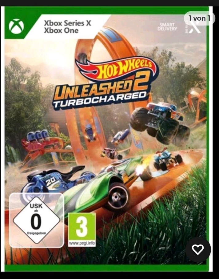 Hot Wheels Unleashed 2 Turbocharged XBSX Microsoft Xbox Neuware