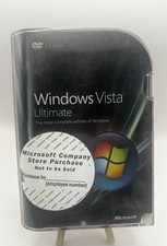 Microsoft Windows Vista Ultimate Full OEM 32 Bit DVD w/ Product Key