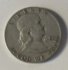 1951-P Franklin Half Dollar — photo from another recent sale
