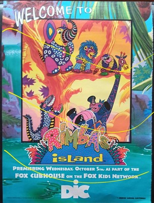 Retro Rimba Magazine large magazine advert - Rimba’s Island animation 1994 | eBay