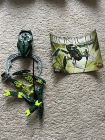 Lot of 14 LEGO Bionicle with canisters & instructions (READ Desc for details)