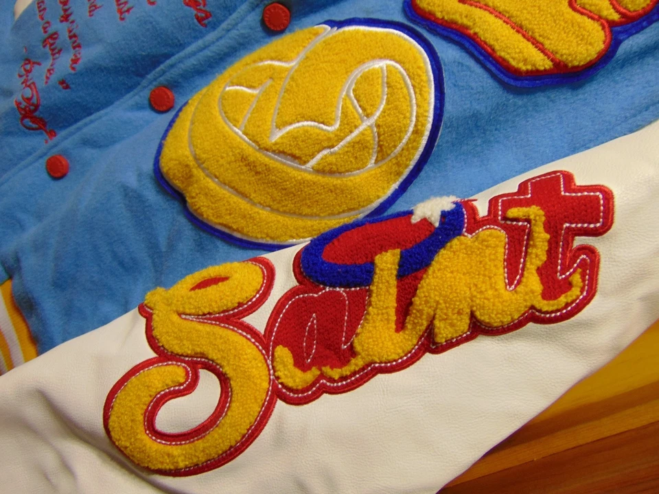 Frost Original Varsity Jacket Wool size small Saint Count Your Blessings - Image 4 of 4