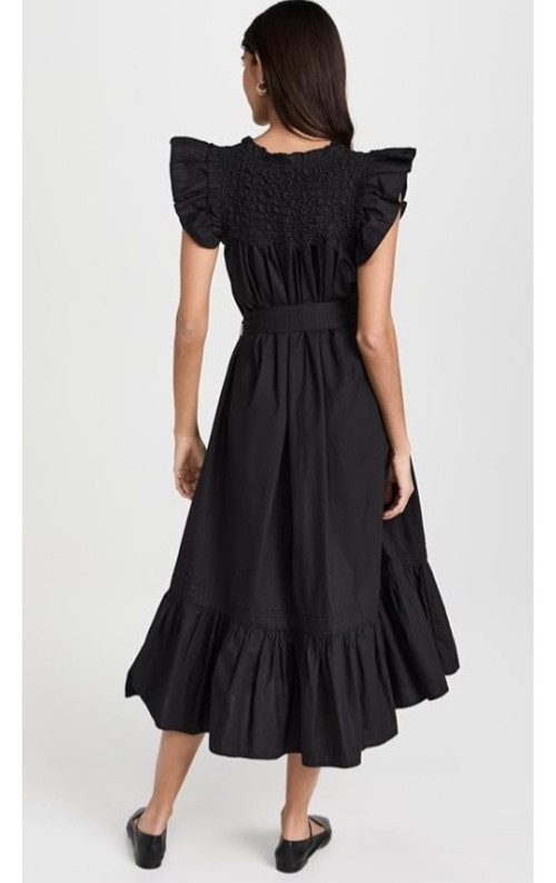 CLEOBELLA | Tabitha Solid Midi Dress image 3