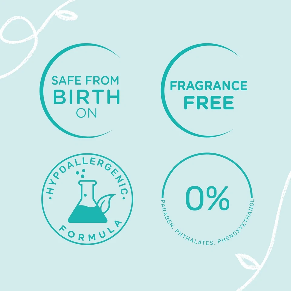 Set de regalo de baño de piel propensa al eccema con aceites naturales - 2 artículos Foto 2 de 4