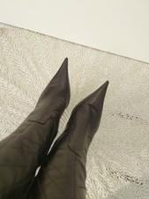 Verkaufe Spitze Stiletto High Heel Stiefel Von StEVE MORRIS Absatz 10 Cm .