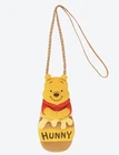 Tokyo Disney Resort 2024 Winnie The Pooh Plush Shoulder Bag Pouch Cross body bag