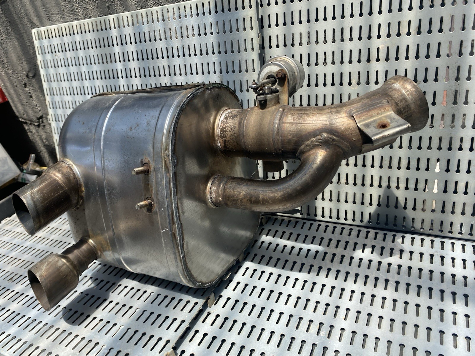 Ferrari California, RH, Right Muffler, Used, P/N 253352