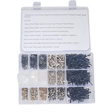 1500pcs Hair Scissor Repair Kit Parts Assortment Bumpers Finger Rests Washers SE