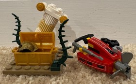 LEGO Atlantis Angler Attack 7978 + 4 Sets 7977, 8056, 8057, 8058